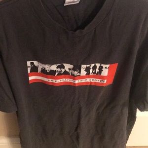 U2 2001 Elevation Tour concert t-shirt